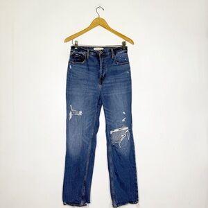 Abercrombie & Fitch The Ankle Straight Ultra High-Rise Jeans Size 28/6L